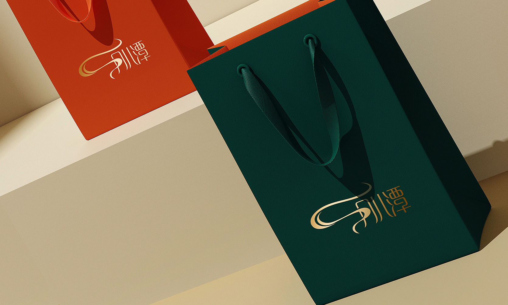 珠宝品牌手提袋设计