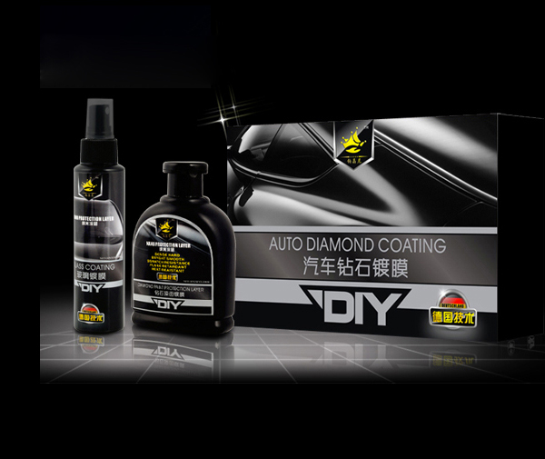 铂晶尼汽车养护用品包装设计